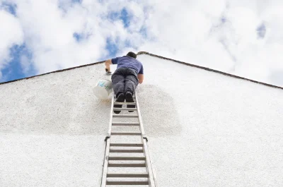 Peinture extérieure à Étroussat — façades et ravalement